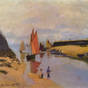 The Harbour At Trouville