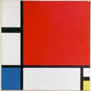 Composition with Red, Yellow and Blue