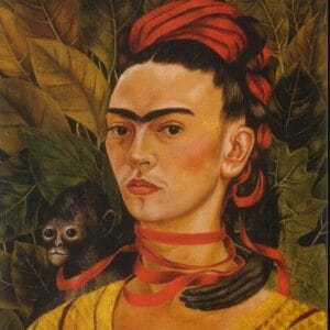 Self Portrait With Monkey
