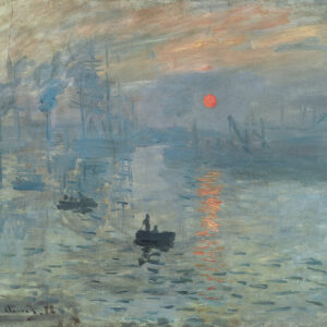 Claude Monet’s Impression, Sunrise painting that gave the Impressionist movement its name
