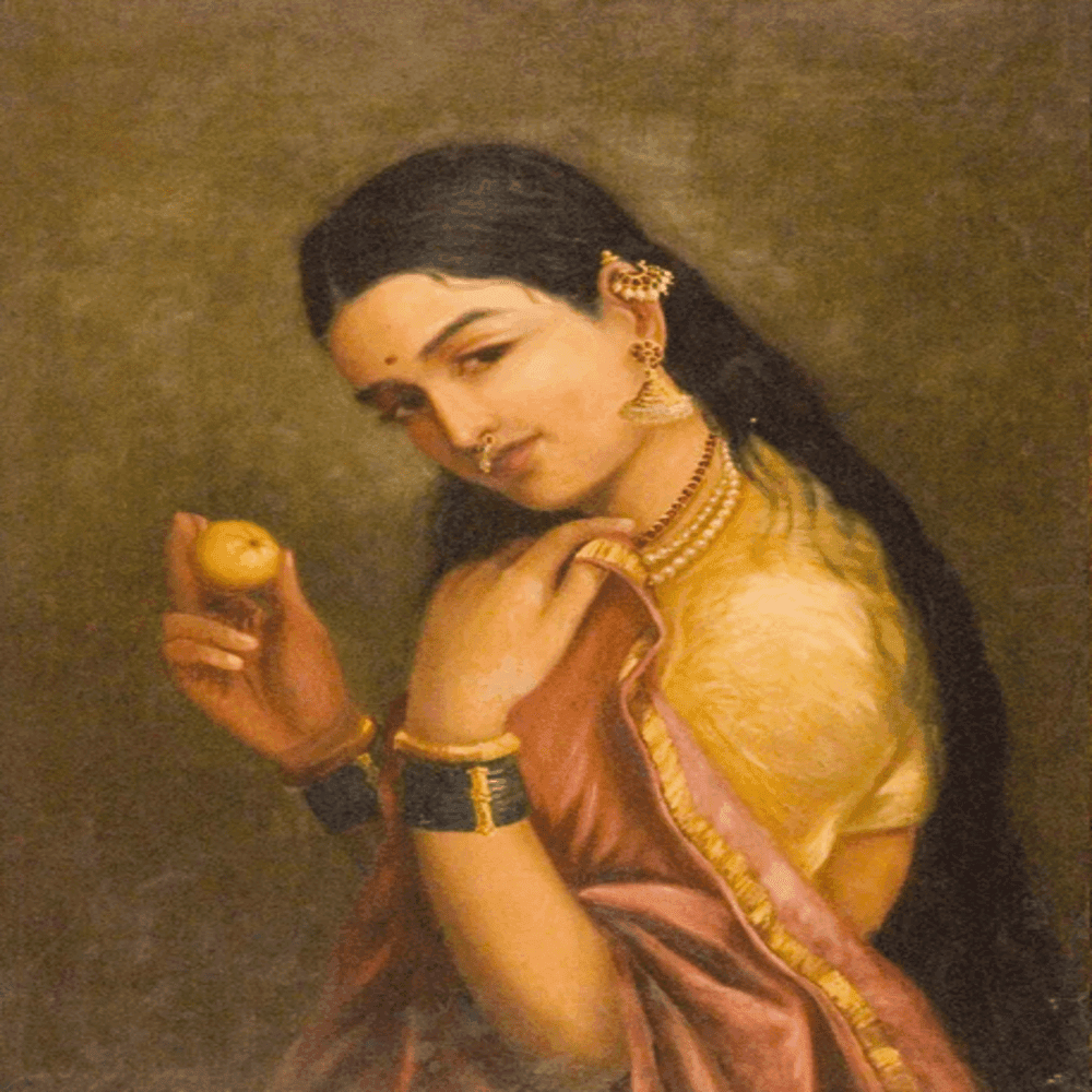 How to Start an Art Collection: A Guide for Luxury Buyers 4 Woman Holding a Fruit