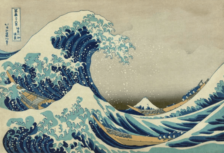 How to Decorate Your Home with Contemporary Art 4 The Great Wave off Kanagawa