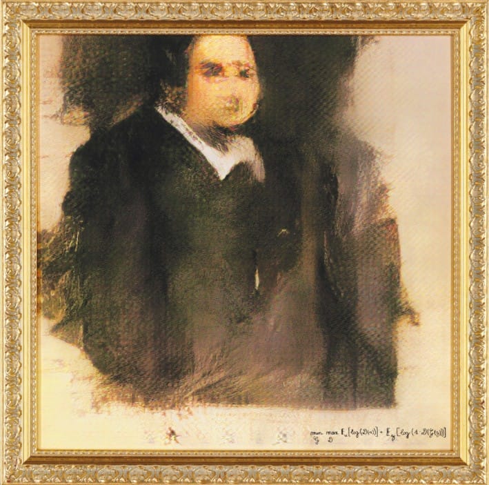 How Artificial Intelligence is Changing the Art World 2 Christie’s auctioned AI-generated portrait by Obvious collective in 2018