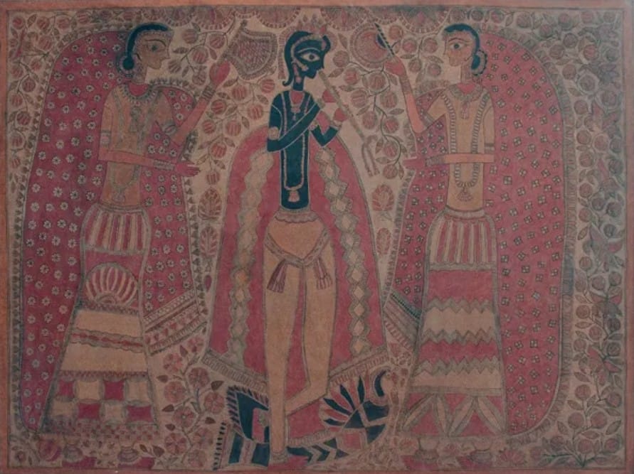 The Role of Indian Women Artists in Shaping Art History 1 Traditional Madhubani painting