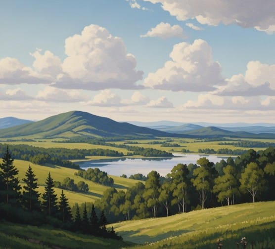 Sustainability in Art: Eco-Friendly Trends in 2025 5 ISKUSS eco-conscious painting from the Contemporary or Traditional collection