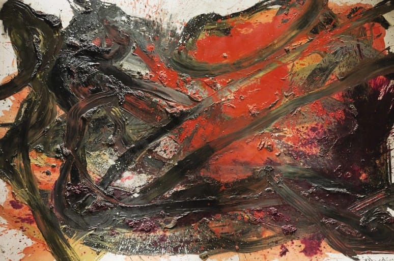 Hidden Gems: The Lesser-Known Yet Expensive Masterpieces 6 Takao by Kazuo Shiraga