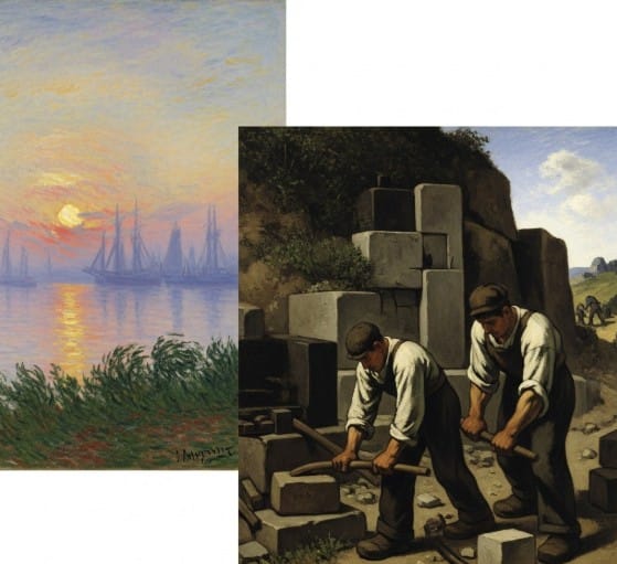 Art History: A Beginner’s Guide to Major Movements 4 Monet’s “Impression, Sunrise” and Courbet’s “The Stone Breakers