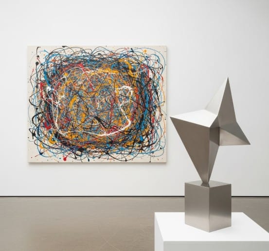 Art History: A Beginner’s Guide to Major Movements 5 A Jackson Pollock drip painting and a minimalist sculpture
