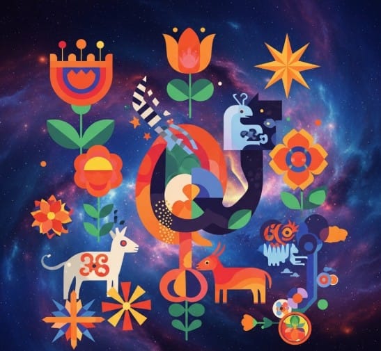 How Cultural Heritage is Preserved Through Art 4 Digital artwork blending modern technique with traditional cultural elements