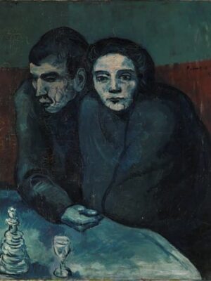 Poor Couple in a Café