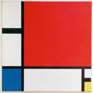 Composition with Red, Yellow and Blue