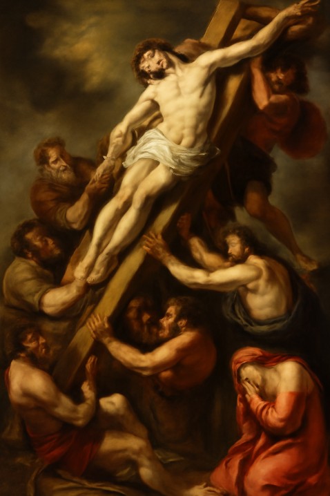 The Science Behind Emotional Responses to Visual Art: Why Some Art Feels Powerful 2 Baroque painting showing dynamic lines and emotional expression