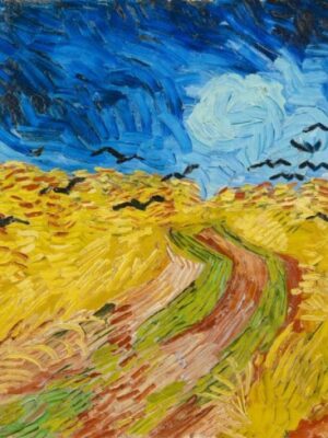 Wheatfield With Crows