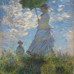 Woman With A Parasol - Madame Monet And Her Son