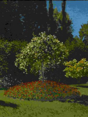 Lady in the garden