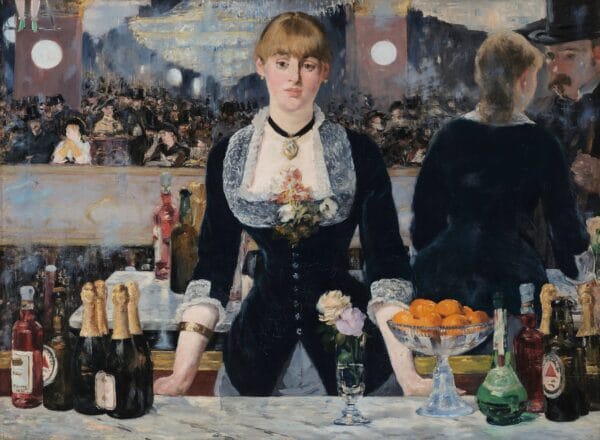 A Bar at the Folies-Bergere by Edouard Manet