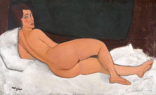Nu couche by Amedeo Modigliani