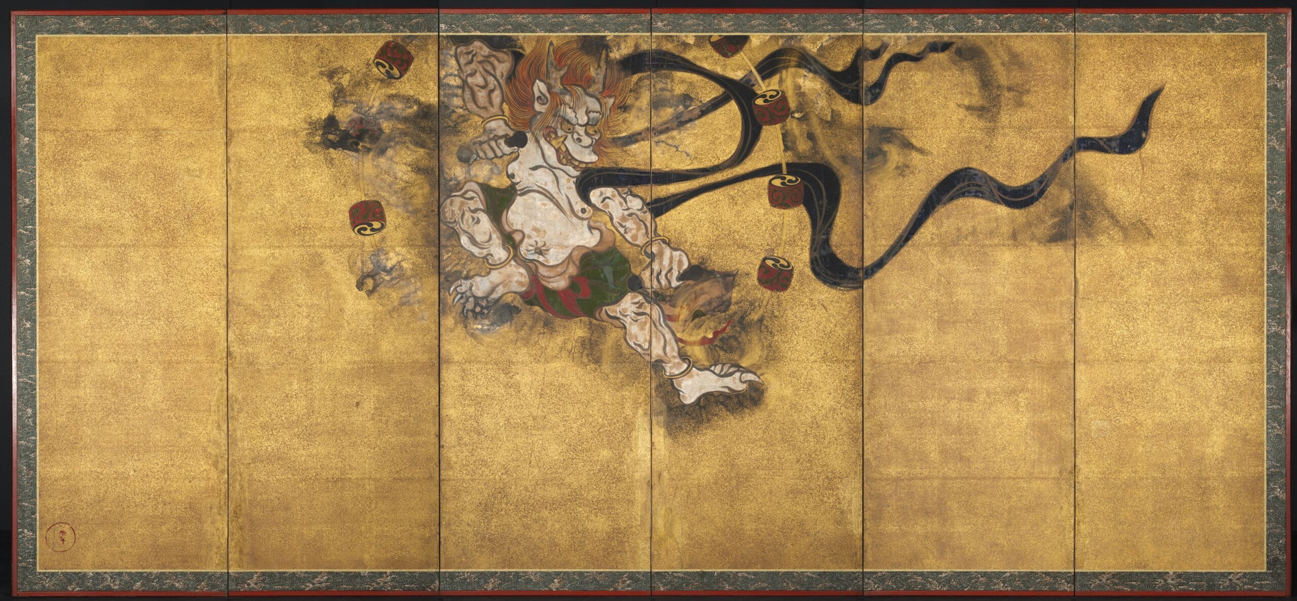 Raijin, God of Thunder by Tawaraya Sotatsu Raijin, God of Thunder by Tawaraya Sotatsu