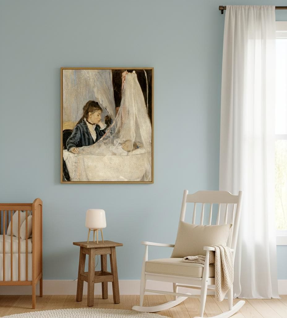 The Cradle canvas print displayed on a wall The Cradle canvas print displayed on a wall