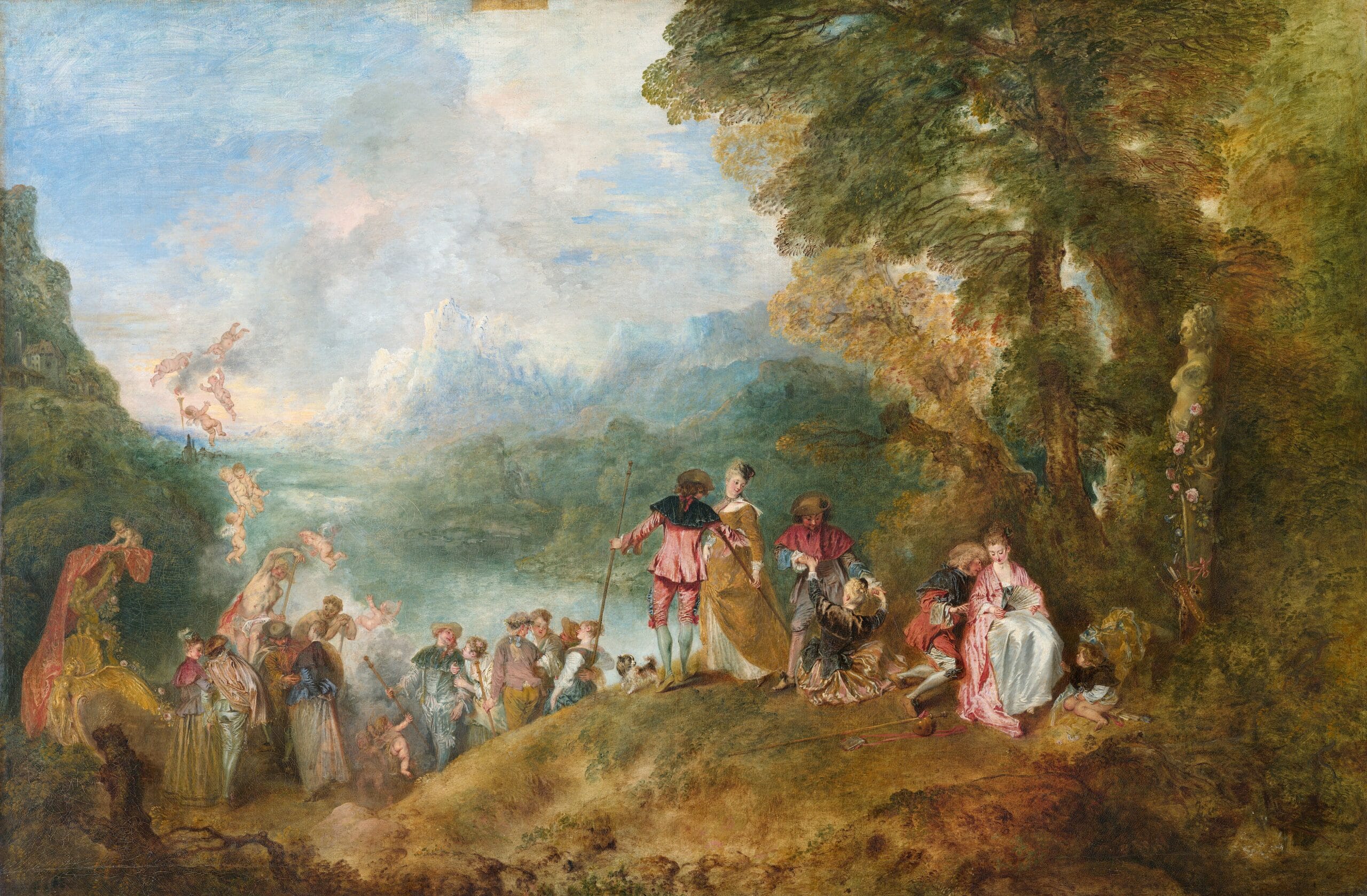 The Embarkation for Cythera by Antoine Watteau The Embarkation for Cythera by Antoine Watteau