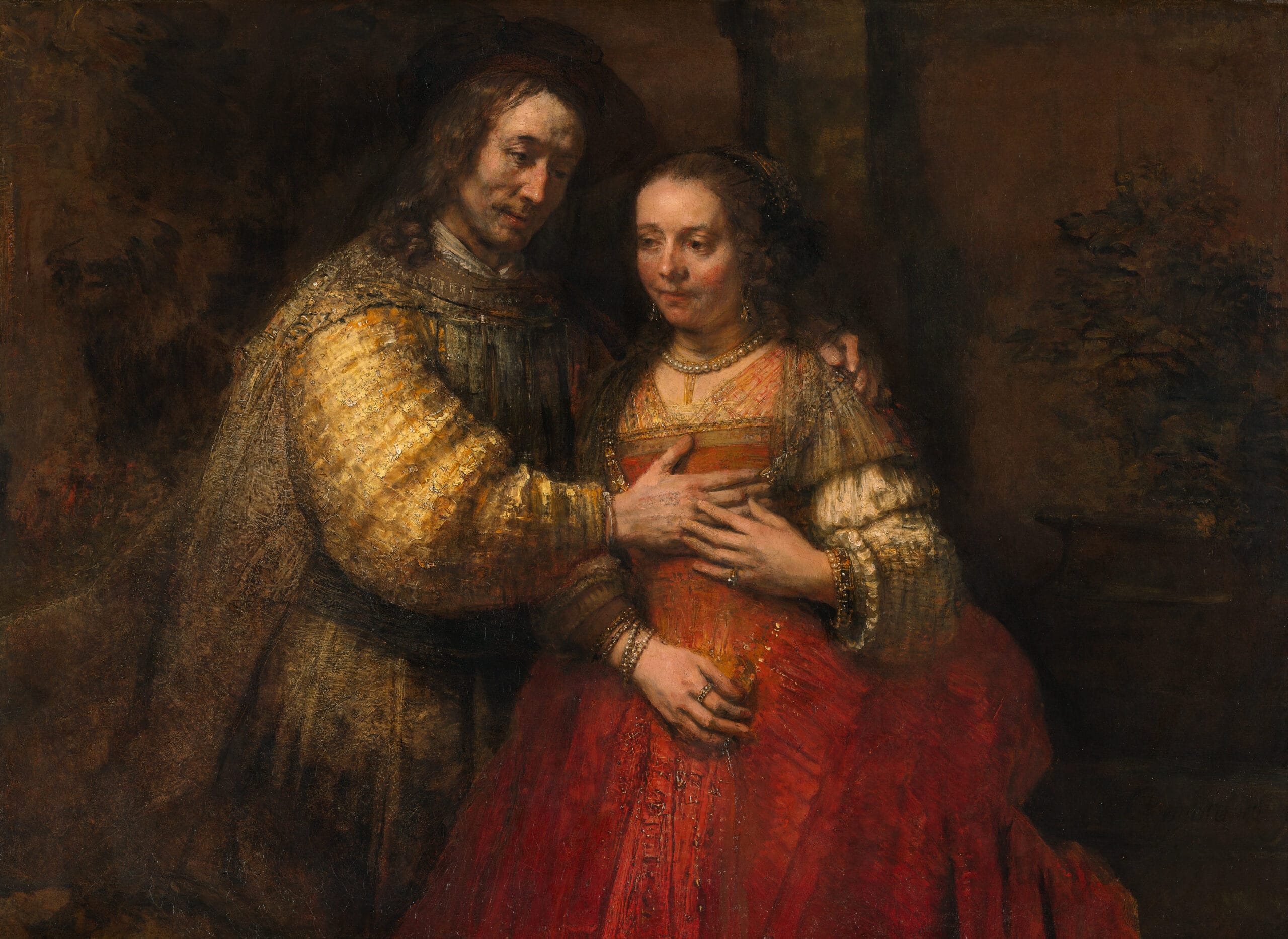 The Jewish Bride by Rembrandt van Rijn The Jewish Bride by Rembrandt van Rijn