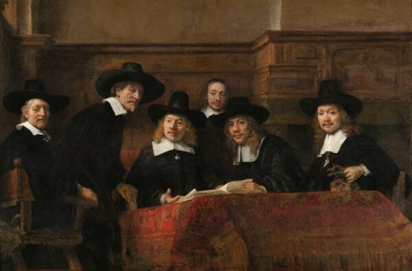 The Syndics by Rembrandt van Rijn