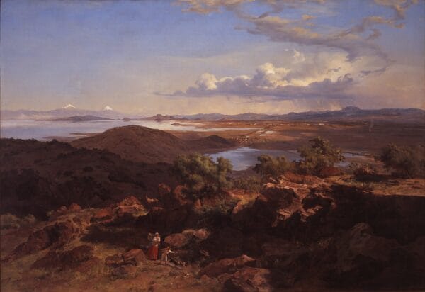 The Valley of Mexico by Jose Maria Velasco