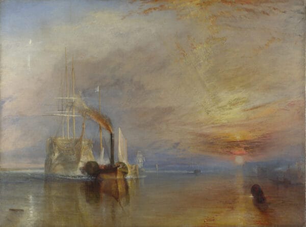 The Fighting Temeraire by Joseph Mallord William Turner