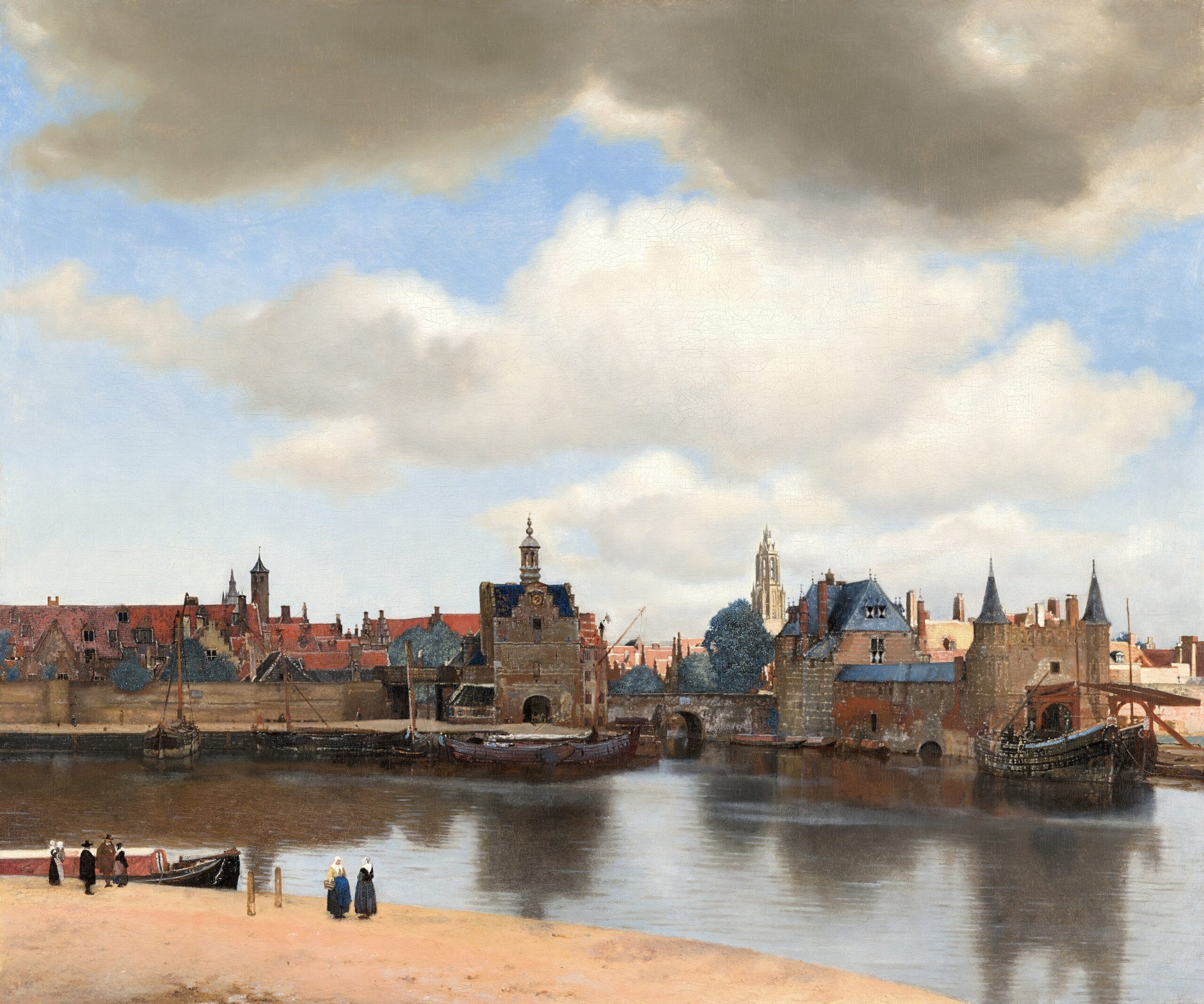 View of Delft by Johannes Vermeer View of Delft by Johannes Vermeer