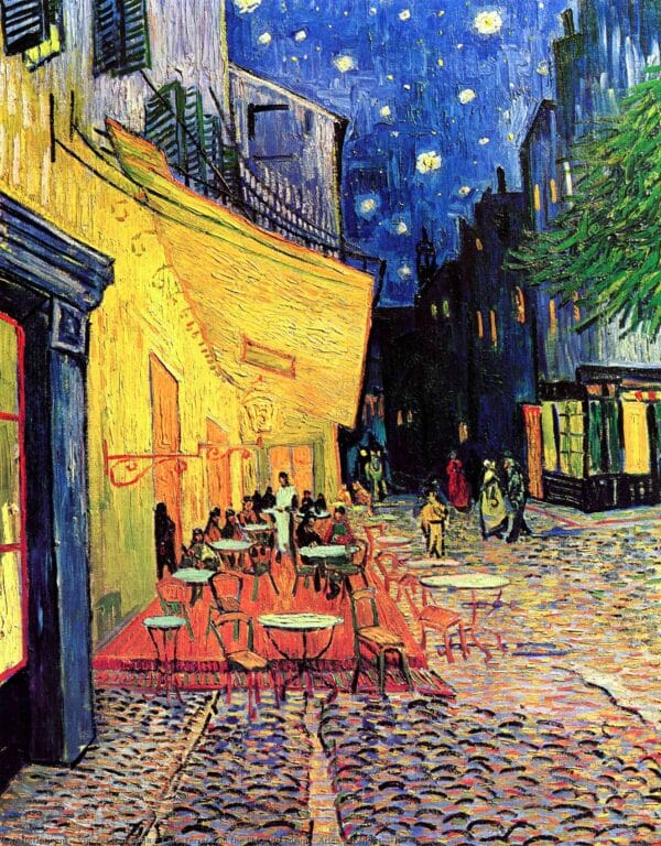 Cafe Terrace at Night by Vincent van Gogh