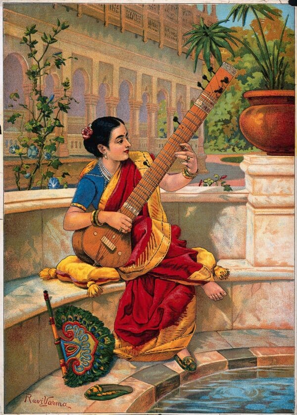 Kadambari by Raja Ravi Varma