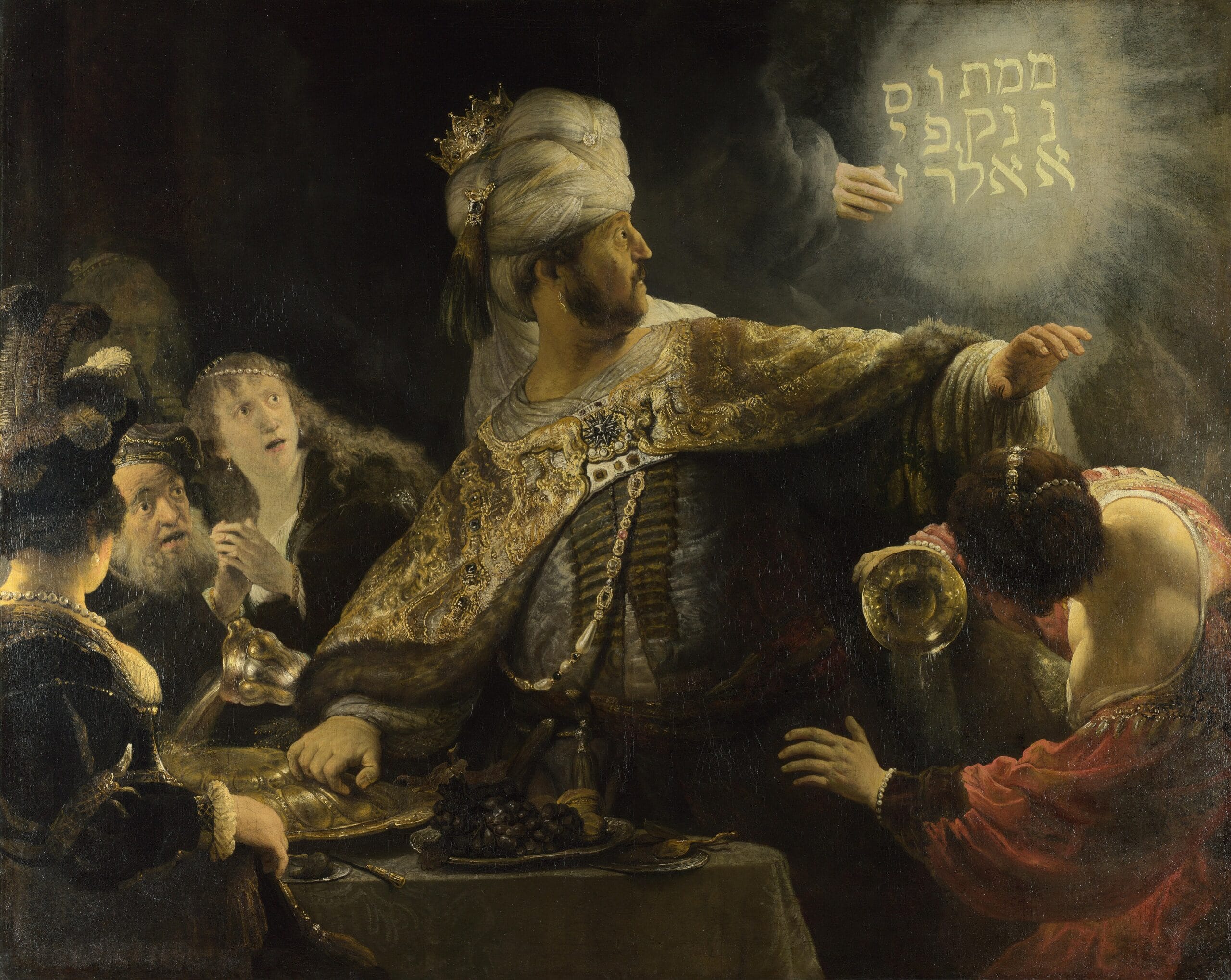 Belshazzar's Feast by Rembrandt van Rijn Belshazzar's Feast by Rembrandt van Rijn