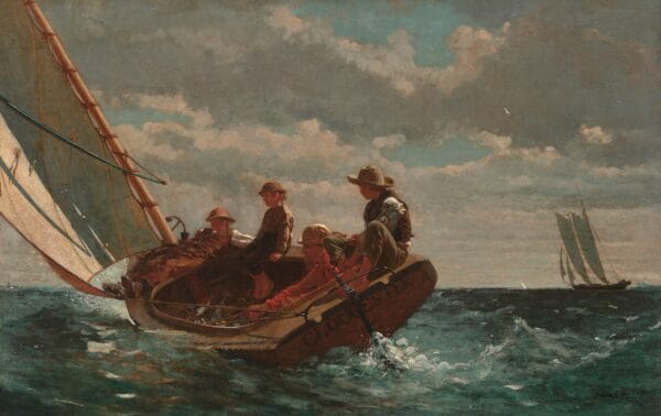 Breezing Up by Winslow Homer