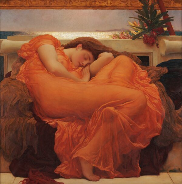 Flaming June by Frederic Leighton