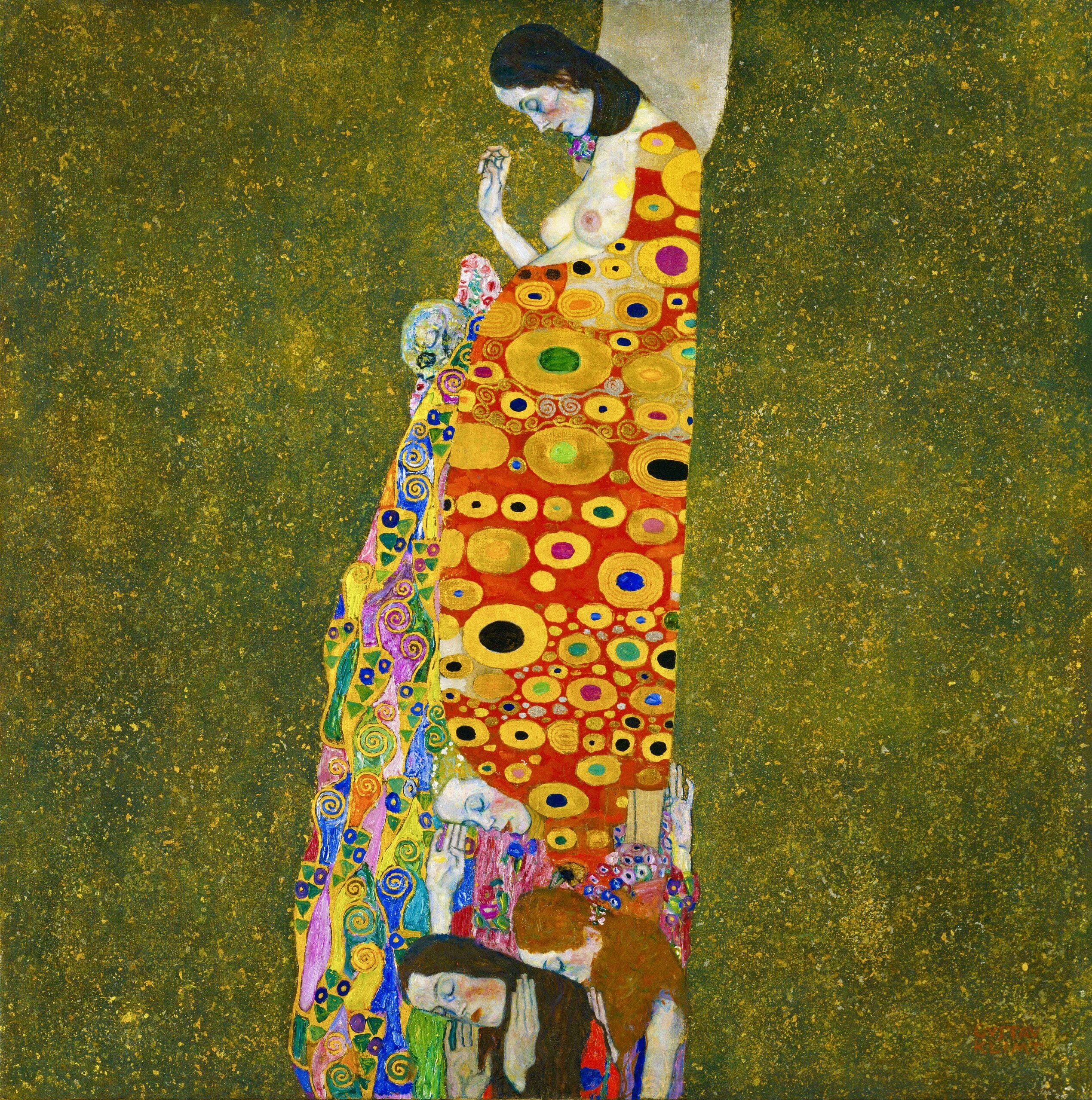 Hope II by Gustav Klimt Hope II by Gustav Klimt