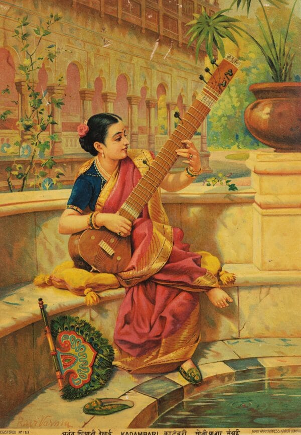 Kadambari by Raja Ravi Varma