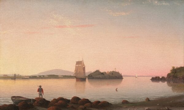 Owl's Head, Penobscot Bay by Fitz Henry Lane