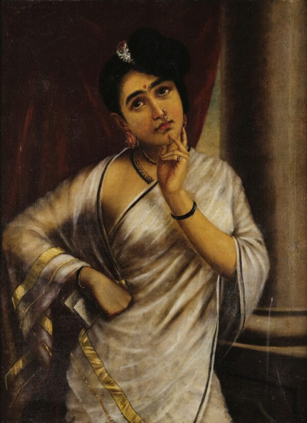 Reverie by Raja Ravi Varma
