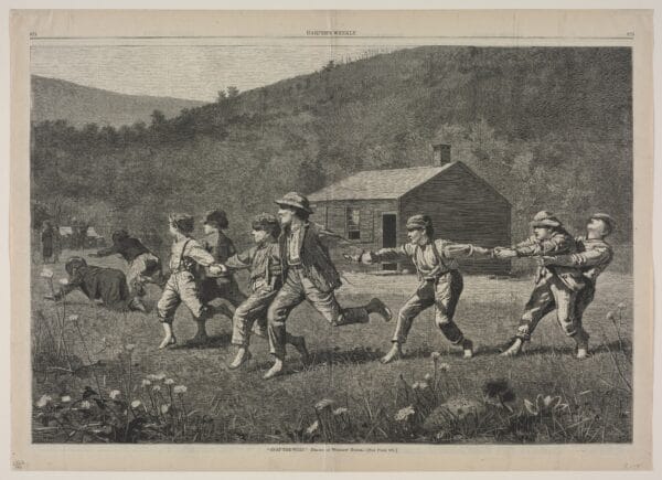 Snap the Whip by Winslow Homer