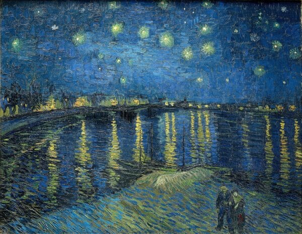 Starry Night Over the Rhone by Vincent van Gogh