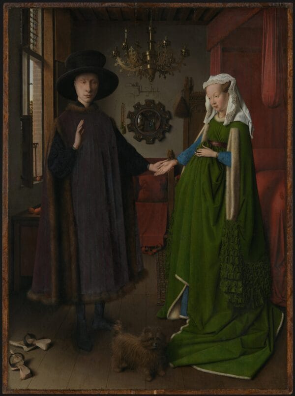 The Arnolfini Portrait by Jan van Eyck