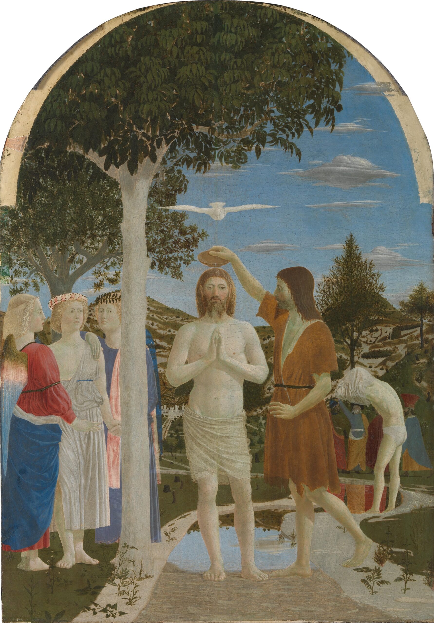 The Baptism of Christ by Piero della Francesca The Baptism of Christ by Piero della Francesca
