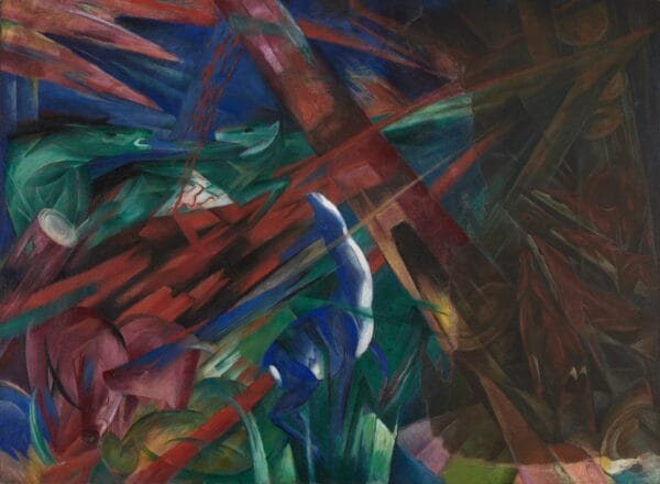 The Fate of the Animals by Franz Marc