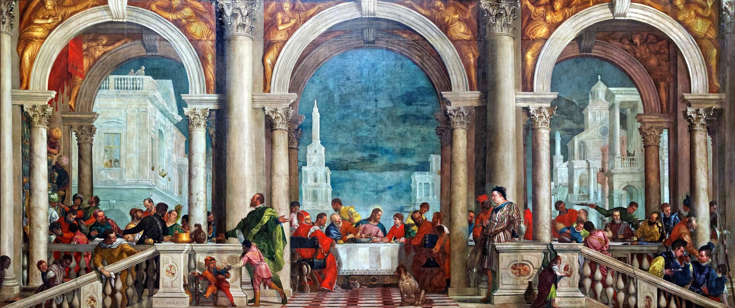 The Feast in the House of Levi by Paolo Veronese The Feast in the House of Levi by Paolo Veronese
