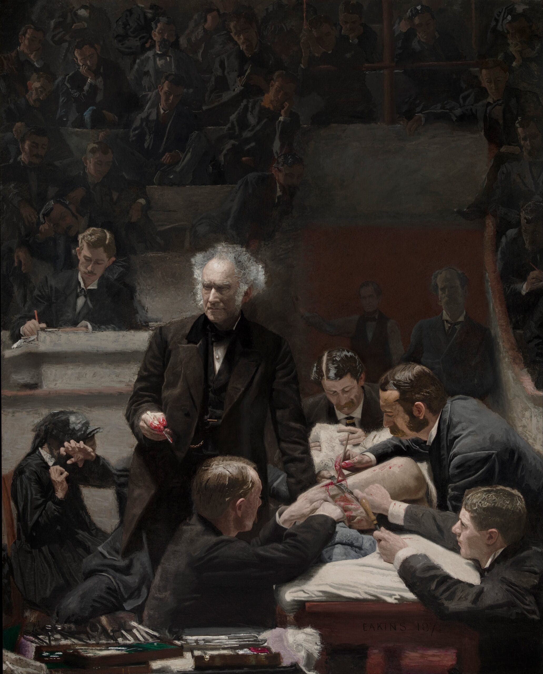 The Gross Clinic by Thomas Eakins The Gross Clinic by Thomas Eakins