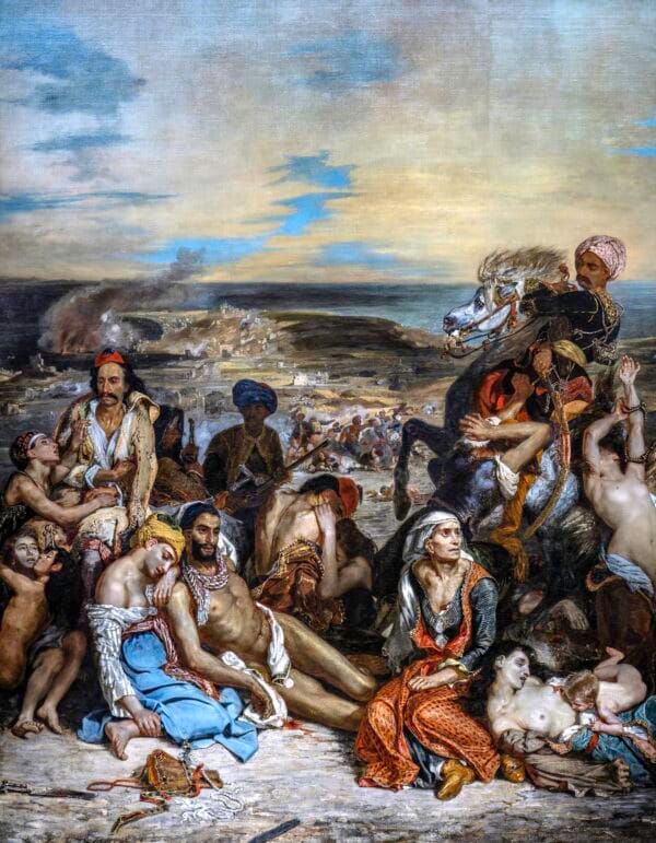 The Massacre at Chios by Eugene Delacroix