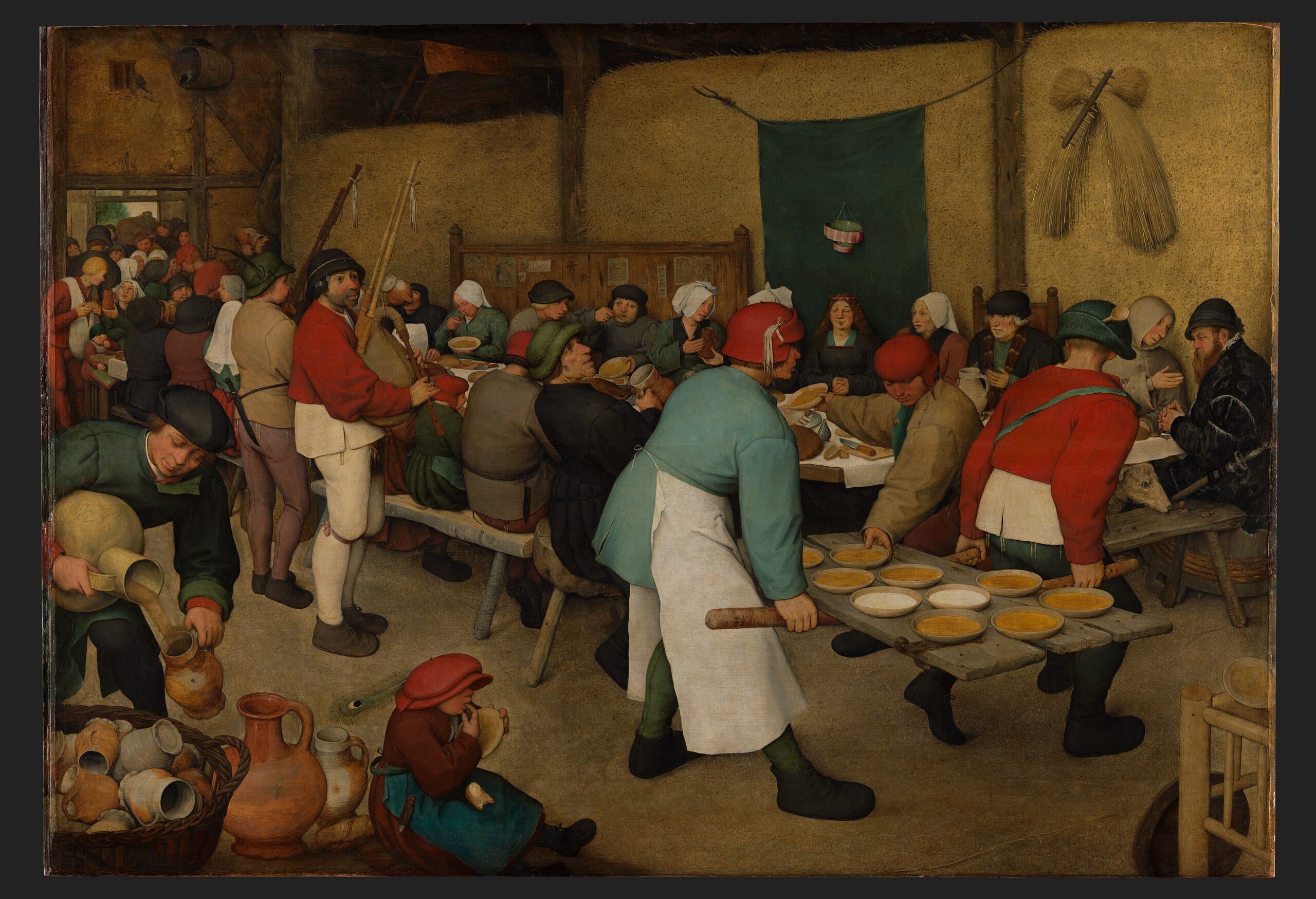 The Peasant Wedding by Pieter Bruegel the Elder The Peasant Wedding by Pieter Bruegel the Elder
