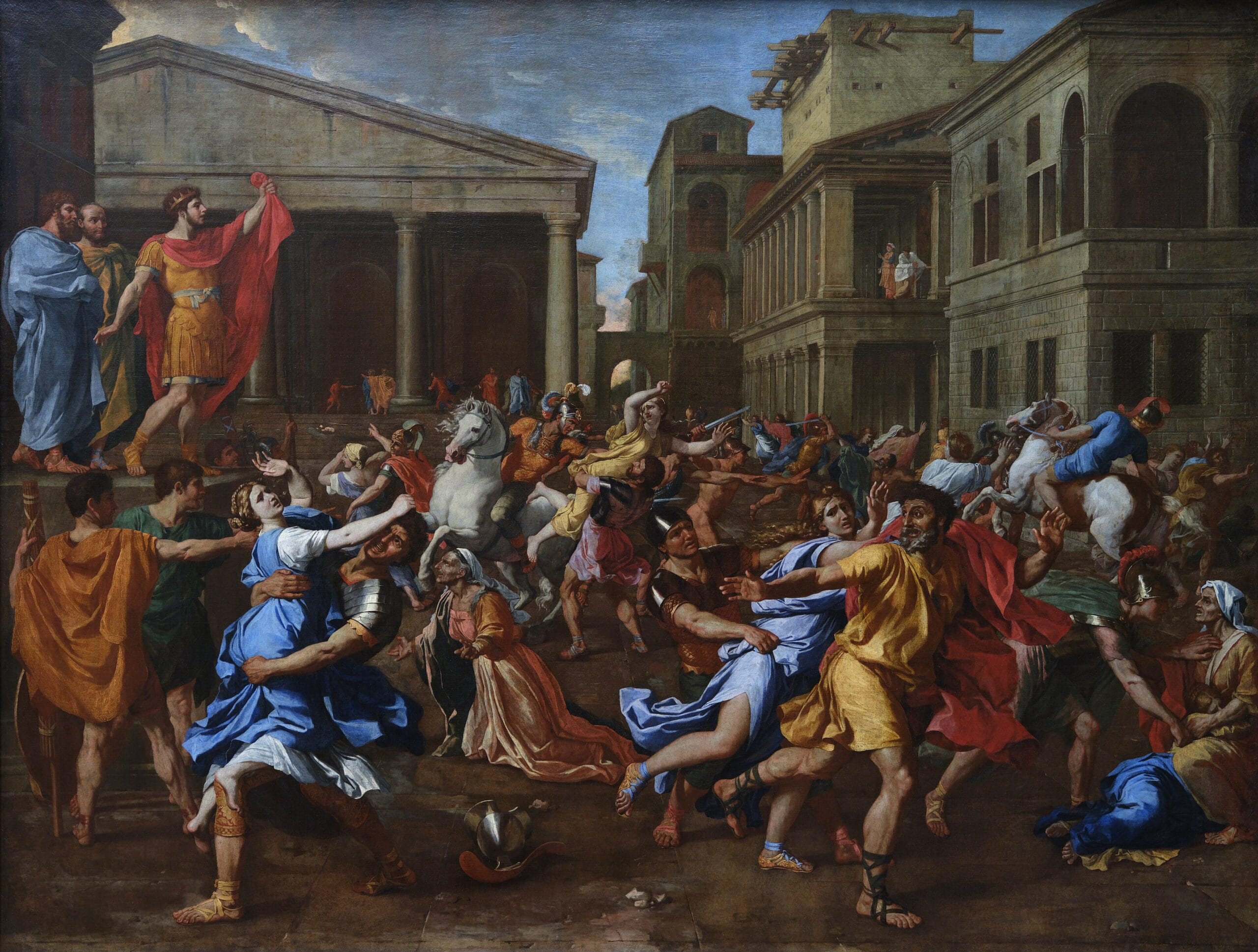 The Rape of the Sabine Women by Nicolas Poussin The Rape of the Sabine Women by Nicolas Poussin