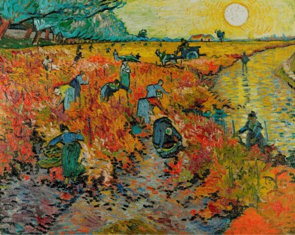 The Red Vineyard at Arles by Vincent van Gogh