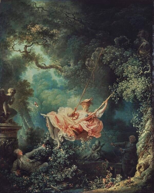 The Swing by Jean-Honoré Fragonard